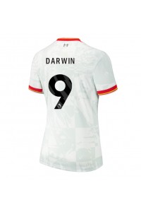 Liverpool Darwin Nunez #9 Voetbaltruitje 3e tenue Dames 2024-25 Korte Mouw